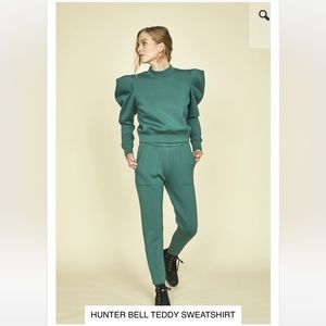 Hunter Bell Teddy Sweatshirt Originally $345